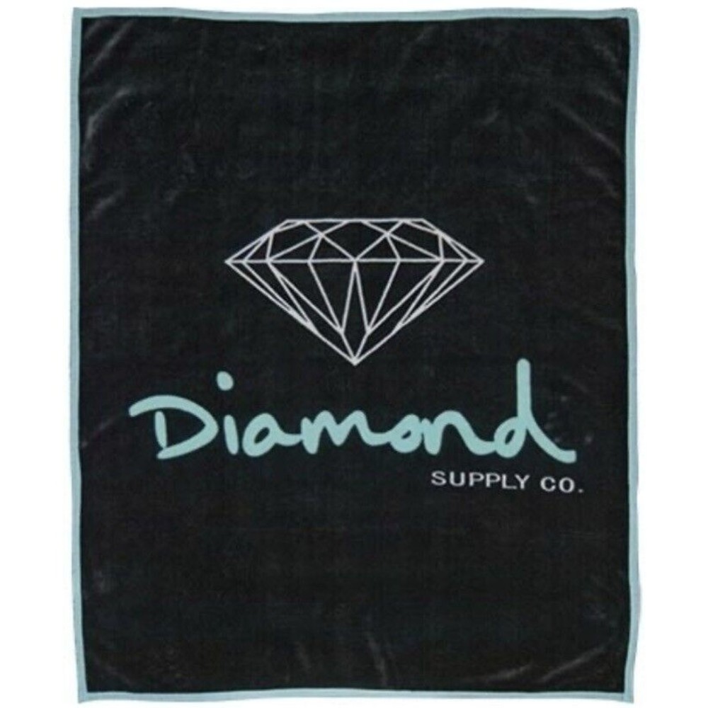 Diamond Supply Co. Blanket ~ Heavy Warm Soft ~ The Rare OG Blanket ~ 100% Cotton